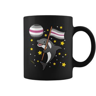 Orca In Space Librafeminine Pride Coffee Mug | Mazezy