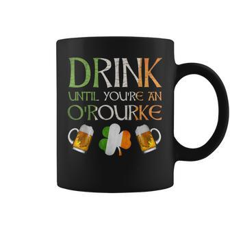 Orourke Family Name Gift For Proud Irish From Ireland Coffee Mug - Seseable
