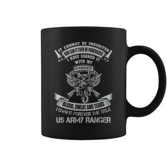 Own It Forever The Title Us Army Ranger Veteran Coffee Mug - Seseable