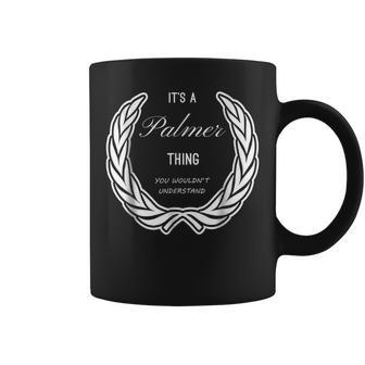 Palmer Last Name Family Names Coffee Mug - Seseable