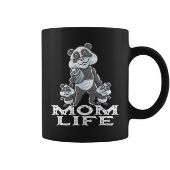 Panda-Bär Mom Life Beste Mama Mutter Muttertag Pandas Tassen - Seseable