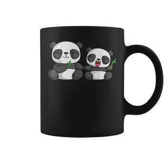 Panda Mother Father And Child Panda Bear Lovers Fathers Day Coffee Mug - Thegiftio UK