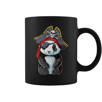 Panda Pirate T Jolly Roger Flag Skull And Crossbones Coffee Mug | Mazezy