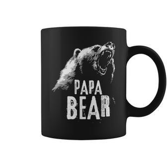 Papa Bear Best Dad Fathers Day Father Pop Gift Coffee Mug | Mazezy