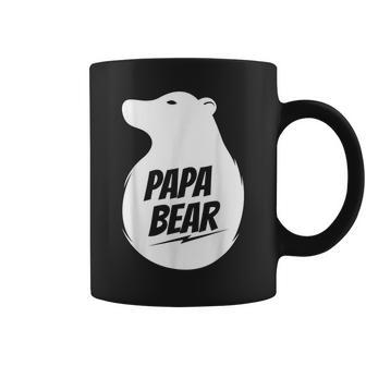 Papa Bear | Best Fathers Day Gift For Dad Papa Bear Gift For Mens Coffee Mug | Mazezy AU