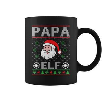 Papa Elf Outfit Weihnachten Familie Elf Weihnachten Tassen - Seseable