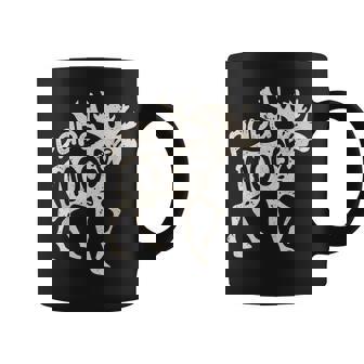 Papa Moose Fathers Day Men Dad Daddy Family Matching Vintage Coffee Mug - Seseable