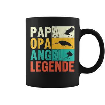 Papa Opa Angel Legende Tassen, Perfekt für Angler zum Vatertag - Seseable