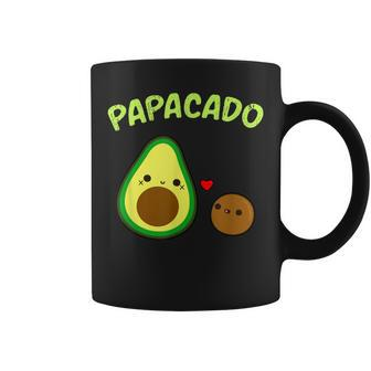 Papacado Funny For New Dad Or Daddy Announcement Coffee Mug | Mazezy