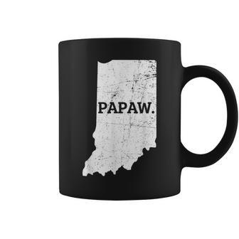 Papaw Indiana Indiana Grandpa Gift Gift For Men Coffee Mug | Mazezy