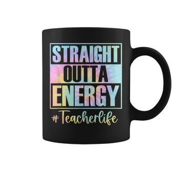 Paraprofessional Teacher Straight Outta Energy Teacher Life Coffee Mug - Thegiftio UK