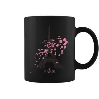 Paris Eiffel Tower The Sign Of Love France Parisian Home Coffee Mug - Seseable