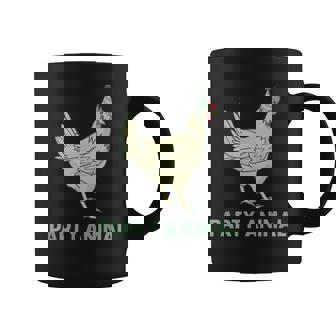 Party Animal Chicken Birthday Chicken Birthday Coffee Mug | Mazezy