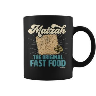 Passover Matzah The Original Fast Food Funny Seder Gift Coffee Mug | Mazezy AU