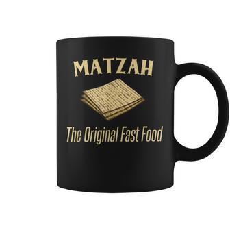 Passover Matzah The Original Fast Food Matzo Ball Coffee Mug | Mazezy