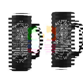 Patriotic Irish American Flag Shirt StPatricks Day Tshirt Coffee Mug | Mazezy