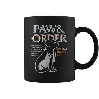 Paw And Order Special Training Dog And Cat Feline Unit Pets Coffee Mug | Mazezy