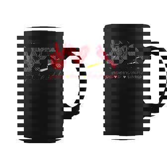 Peace Love Cardinal For Cardinal Lover Coffee Mug | Mazezy
