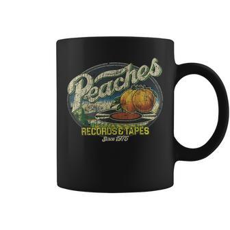 Peaches Records & Tapes 1975 Coffee Mug - Seseable