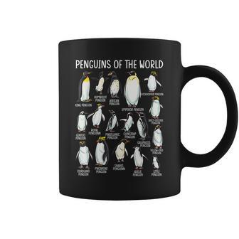 Penguins Of The World Zookeeper Sea Animal Penguin Lovers Coffee Mug | Mazezy
