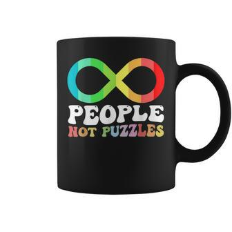 People Not Puzzles Autism Awareness Neurodiversity Inclusion Coffee Mug | Mazezy