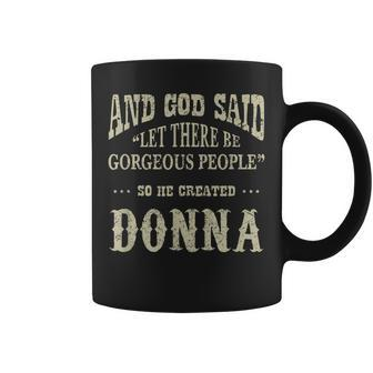 Personalized Birthday Gift Idea For Person Named Donna Coffee Mug - Seseable