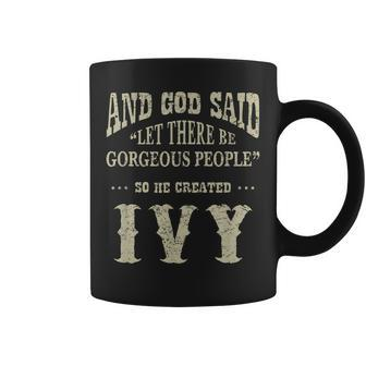 Personalized Birthday Gift Idea For Person Named Ivy Coffee Mug - Seseable