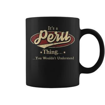 Peru Personalized Name Gifts Name Print S With Name Peru Coffee Mug - Seseable