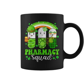 Pharmacy Squad St Patricks Day Irish Pharmacist Shamrock Coffee Mug - Seseable