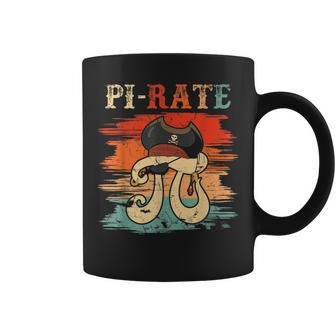 Pi-Rate Pi Day Mathematician Math Geek Pirate Lover Coffee Mug - Seseable