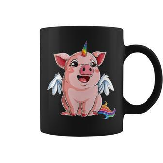 Pig S For Girls Kids Women Pig Unicorn Piggycorn Gifts Coffee Mug - Seseable