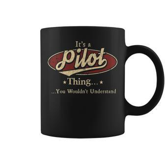Pilo Personalized Name Gifts Name Print S With Name Pilot Coffee Mug - Seseable