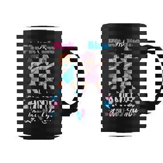 Pink Or Blue Auntie Loves You Baby Gender Reveal Party Women Coffee Mug | Mazezy