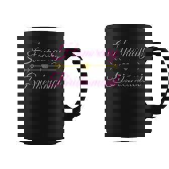 Pink With Boho Arrow Honorary Bridesmaid Squad T Gift For Womens Coffee Mug | Mazezy