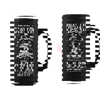 Pirate Dad I Be The Captain Of This Here Crew Pirate Dad Coffee Mug - Thegiftio