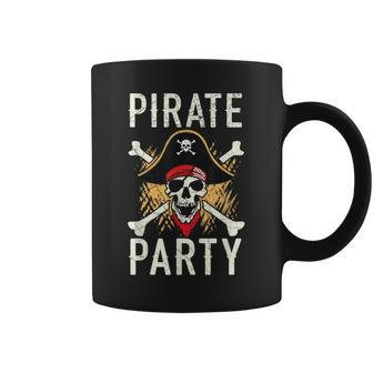 Pirate Party Caribbean Buccaneer Pirate Lover Coffee Mug | Mazezy