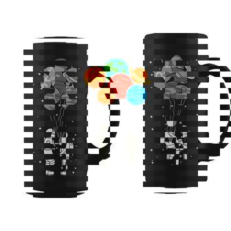 Planet Balloons Astronaut Planets Galaxy Space Outer Coffee Mug | Seseable CA