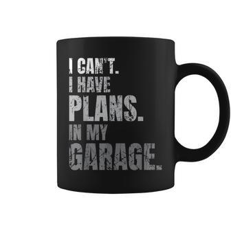 Plans Workshop Funny Car Lovers Gift My Garage Car Mechanic Coffee Mug