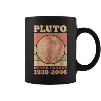 Pluto Never Forget Space Science Astronomy Men Women Funny Coffee Mug | Mazezy