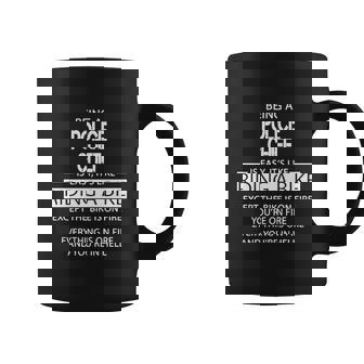 Police Chief T Shirt Coffee Mug - Thegiftio