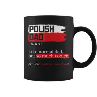 Polish Dad Definition Poland Daddy Fathers Day Polska Papa Gift For Mens Coffee Mug | Mazezy