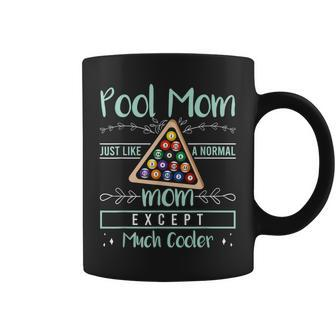 Pool Mom Pool Billiards Mothers Day Pool Player Women Coffee Mug - Thegiftio UK