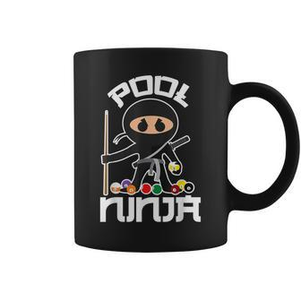 Pool Ninja | Cute Pocket Billiards Lover Gift Coffee Mug - Seseable