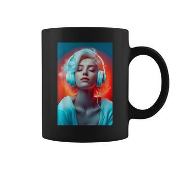 Pop Music Rock Music Electronic Music Listening To Music Coffee Mug | Mazezy