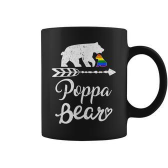Poppa Bear Lgbt Lgbtq Rainbow Pride Gay Lesbian Coffee Mug
