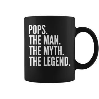 Pops The Man Der Mythos Die Legende Dad Tassen - Seseable