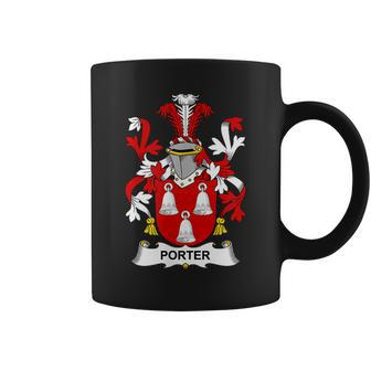 Porter Coat Of Arms Family Crest Coffee Mug - Seseable