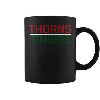 Portland Soccer Gift American Mens Timbers Womens Thorns Coffee Mug | Mazezy