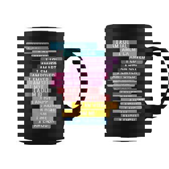 Positive Affirmations For Growth Mindset & Positive Sayings Coffee Mug | Mazezy