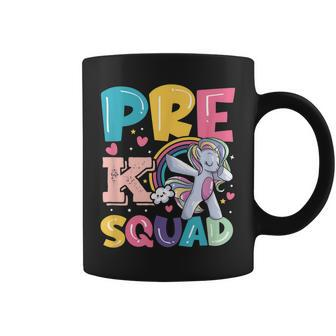 Pre K Squad Rocks First Day Back To School Primary Teacher Coffee Mug | Mazezy